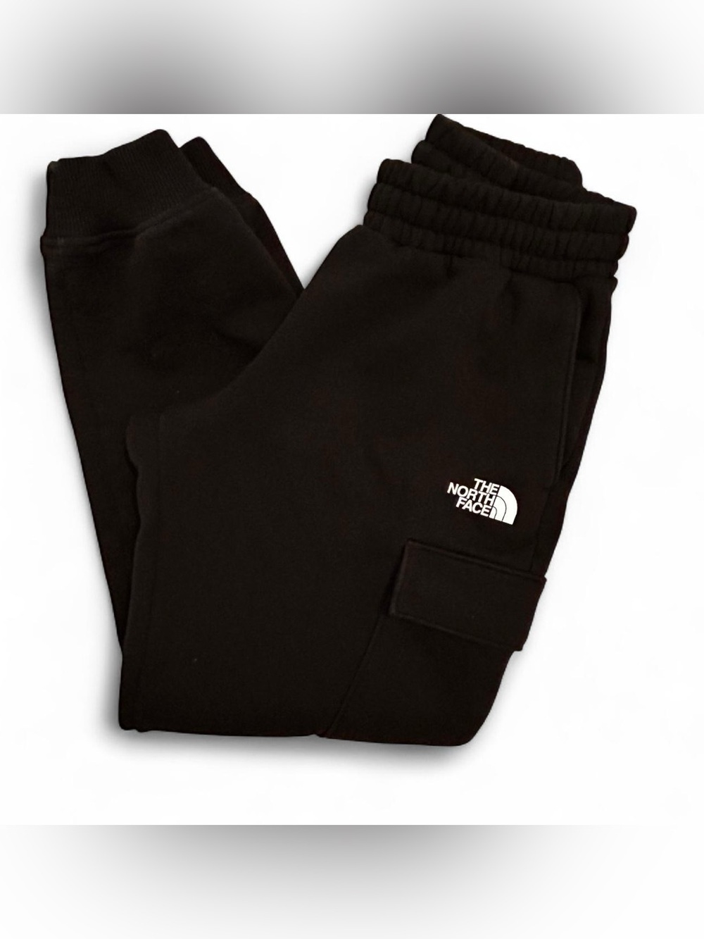 The North Face Black Cargo Joggers•Medium